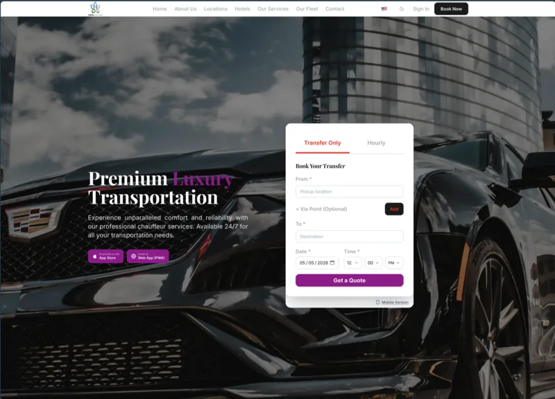 Online Booking in Exaltis